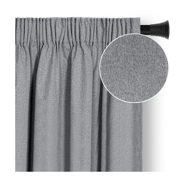 Draperie gri blackout 140x250 cm Corita – Restilo