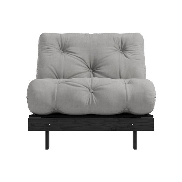 Fotoliu variabil KARUP Design Roots Black/Grey, gri-image-1