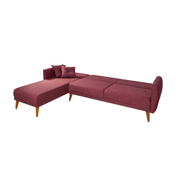 Colțar burgundy extensibil Aria – Balcab Home-image-2