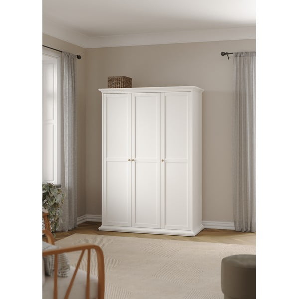 Șifonier alb 139x201 cm Paris – Tvilum-image-1