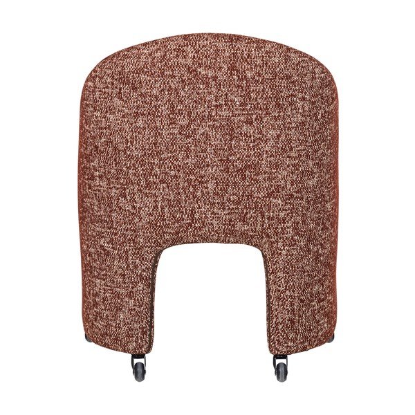 Scaun de birou teracotă tapițat Cordo – WOOOD-image-4