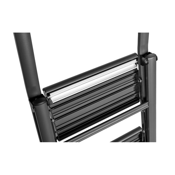 Scară Wenko Compact, înălțime 114,5 cm, negru-image-3
