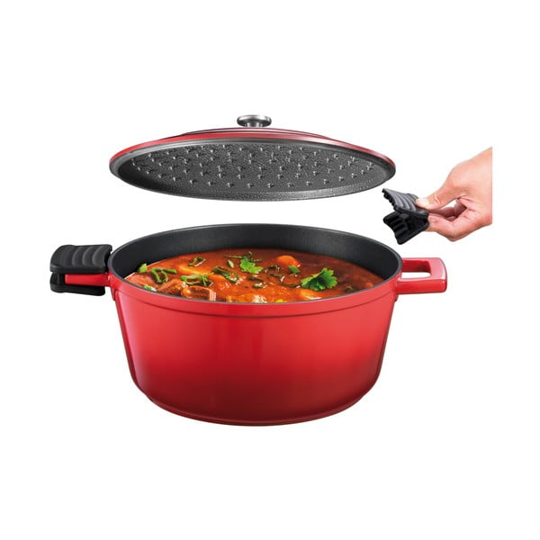 Oală 6.8 l adecvată pentru plita cu inducție Bordeaux – Tescoma-image-3