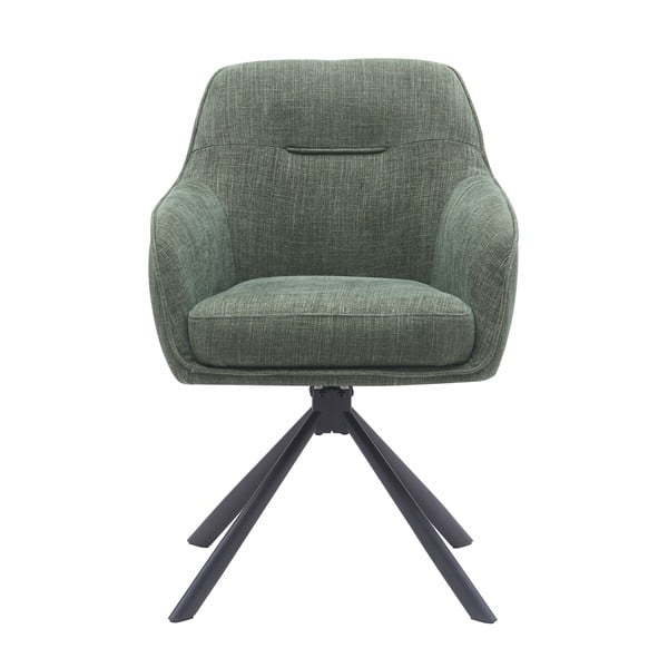 Set de scaune de sufragerie verde 2 buc. tapițat Avola – Unique Furniture-image-1