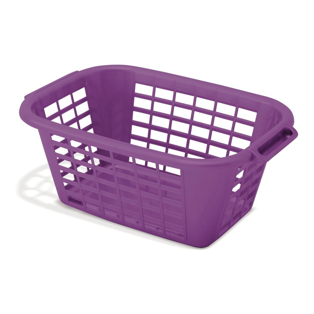Coș de rufe Addis Rect Laundry Basket, 40 l, mov