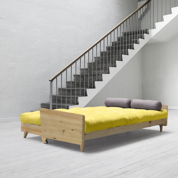 Canapea extensibilă Karup Indie Clear Lacquered/Pistacio/Gris-image-1