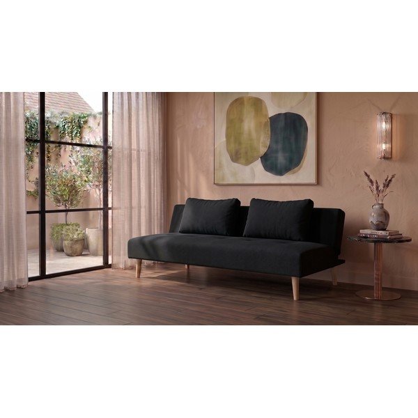 Canapea gri închis reglabilă/extensibilă 180 cm Matylda – Bonami Essentials-image-1