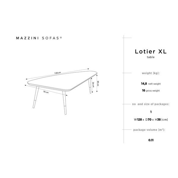 Măsuță din lemn de pin Mazzini Sofas Lotier-image-1