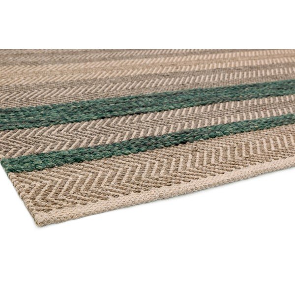Covor Asiatic Carpets Fields, 160 x 230 cm, taupe-verde-image-4