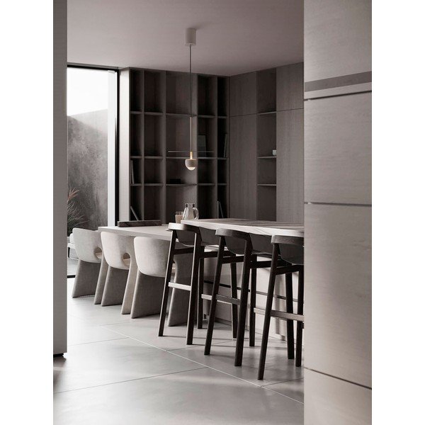 Lustră bej LED din aluminiu ø 30 cm Edem – Nova Luce-image-2