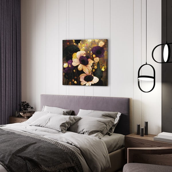 Tablou 60x60 cm Golden Meadow – Styler-image-3
