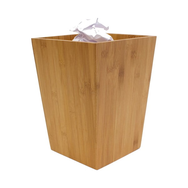 Coș de gunoi în culoare naturală din bambus 3 l – MSV-image-4