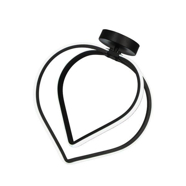 Plafonieră neagră LED din metal Pars – Squid Lighting-image-3