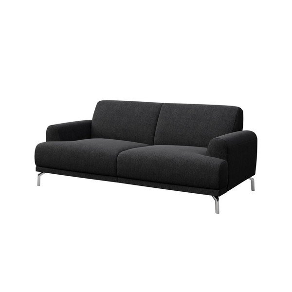 Canapea MESONICA Puzo, gri antracit-image-2