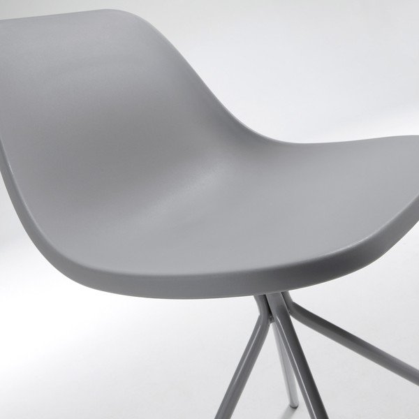 Scaun dining Kave Home Mint, gri-image-1