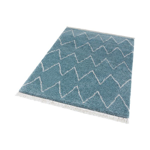 Covor Mint Rugs Rotonno, 80 x 150 cm, albastru-image-2