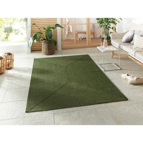 Covor verde de exterior  170x120 cm - NORTHRUGS-image-1