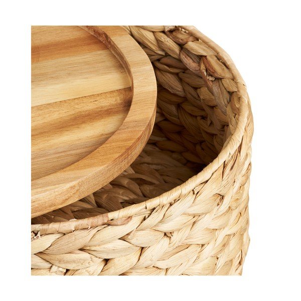 Coșuri de depozitare 3 buc. din zambilă de apă ø 30x15 cm Botofte – House Nordic-image-3