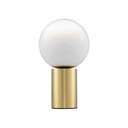 Veioză albă/aurie din sticlă (înălțime 35,5 cm) Vita – Nova Luce