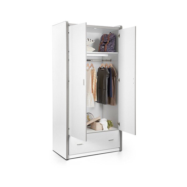 Dulap Vipack Bonny, 202 x 96,5 cm, alb-image-1
