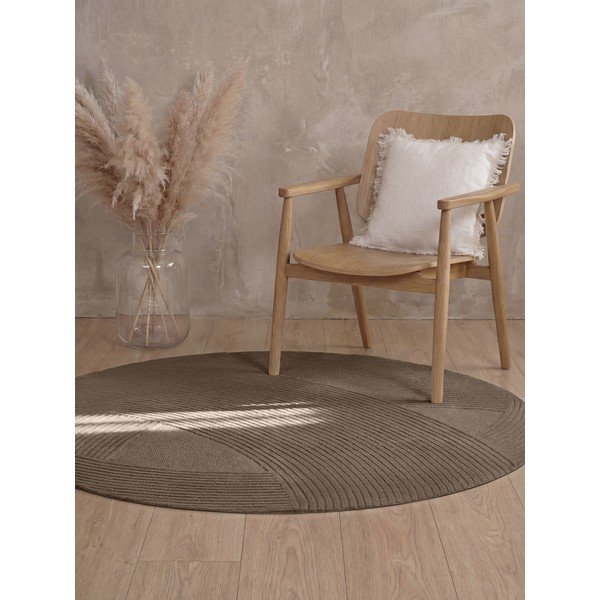Covor maro rotund din lână ø 200 cm Kensington Victoria – Ted Baker-image-1