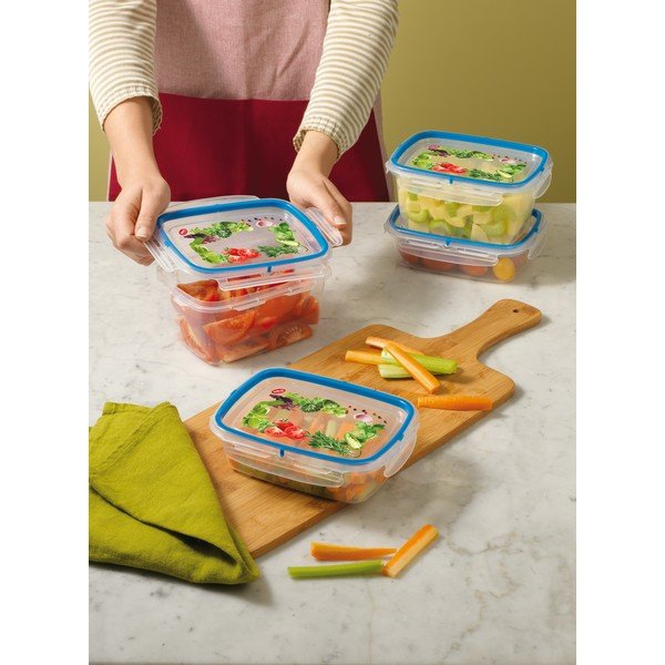 Set 3 cutii pentru alimente Snips, 1,2 l-image-1