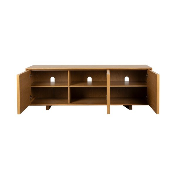 Comodă TV în culoare naturală din lemn de frasin 160x54x42 cm Raster – Zuiver-image-3