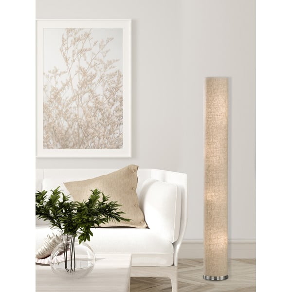 Lampadar bej cu abajur textil (înălțime 156 cm) Thor – Fischer & Honsel-image-2
