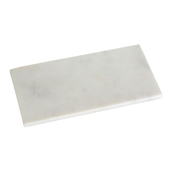 Tocător din marmură Premier Housewares Rectangular, 23 x 13 cm, alb