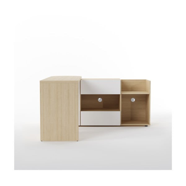 Birou cu blat cu aspect de lemn de stejar 48x159 cm Tango – TemaHome-image-4