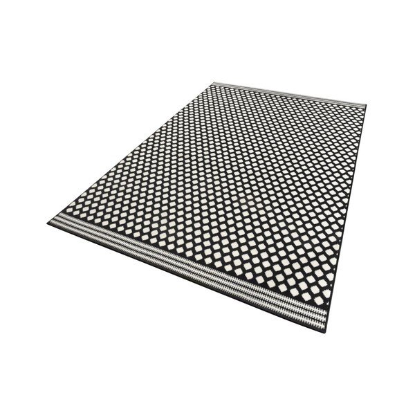 Covor Zala Living Spot, 70 x 140 cm, negru-alb-image-1