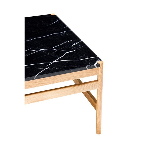 Măsuță auxiliară din marmură 40x60 cm Raw – Hübsch-image-2