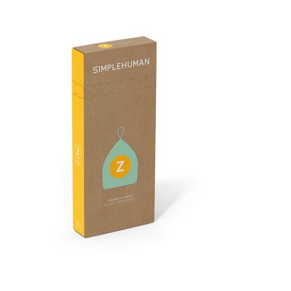 Saci de gunoi 60 buc. compostabili 4 l Z – simplehuman