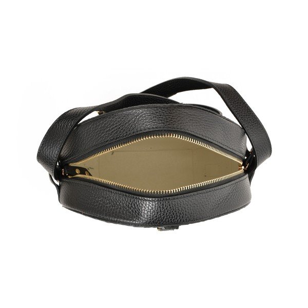 Geantă din piele Roberta M Minilasito, negru-image-2