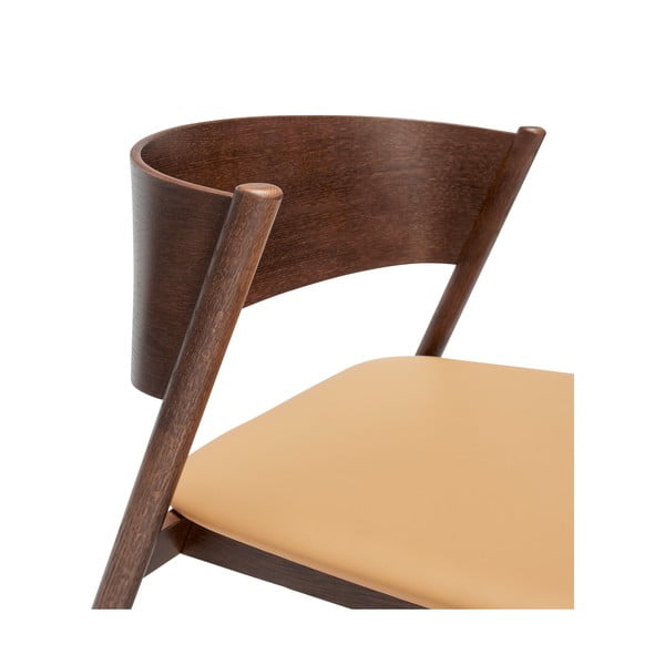 Fotoliu maro închis Oblique – Hübsch-image-4