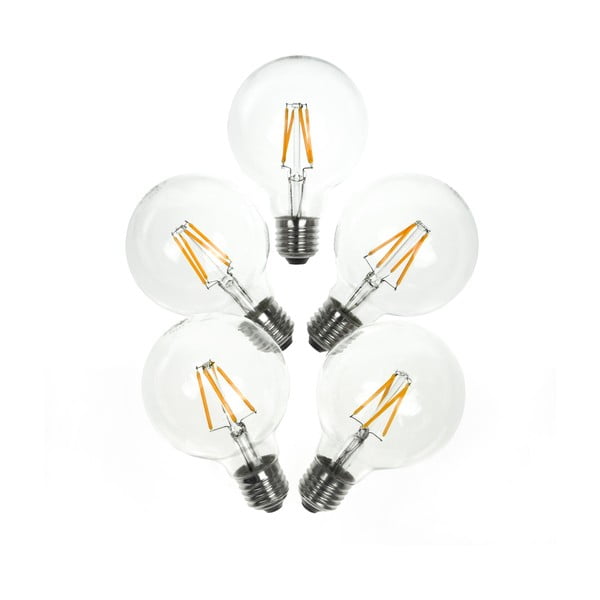 Set 5 becuri LED Bulb Attack POP Crown, 4 W