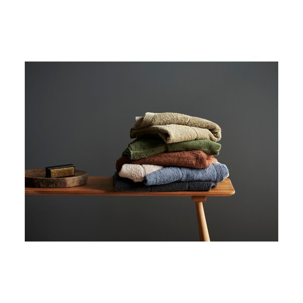 Prosop gri închis din bumbac din frotir 50x100 cm Line – Södahl-image-3