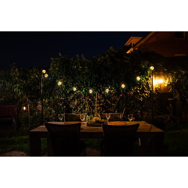 Ghirlandă luminoasă număr becuri 10 buc. solară lungime 220 cm – Esschert Design-image-4