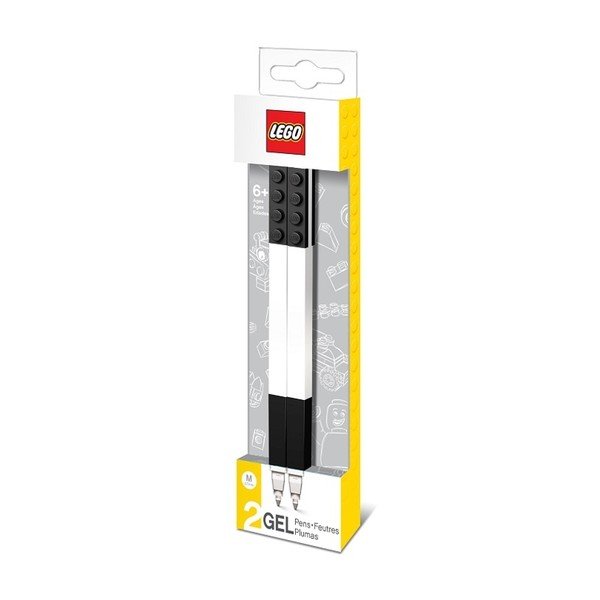 Set 2 pixuri cu gel LEGO®, negru-image-1
