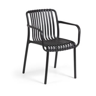 Scaun de grădină Kave Home Isabellini, negru