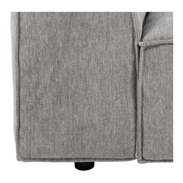 Modul de colț pentru canapea Bonami Selection Fairfield, partea stângă, gri deschis-image-1