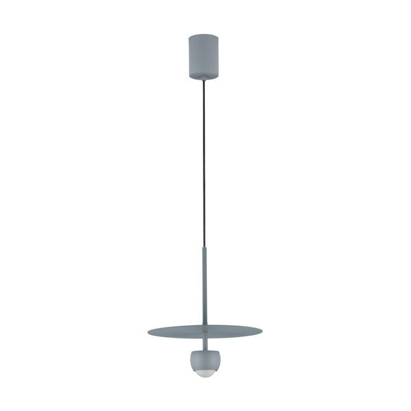 Lustră albastru prăfuit LED din aluminiu ø 30 cm Edem – Nova Luce