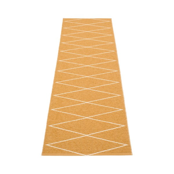 Covor tip traversă pentru interior și exterior galben ocru 70x240 cm Max Ochre – Pappelina