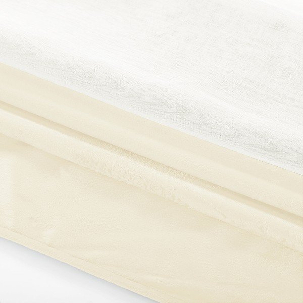Perdea AmeliaHome Irvelette Eyelets, 140 x 270 cm, alb-bej-image-1