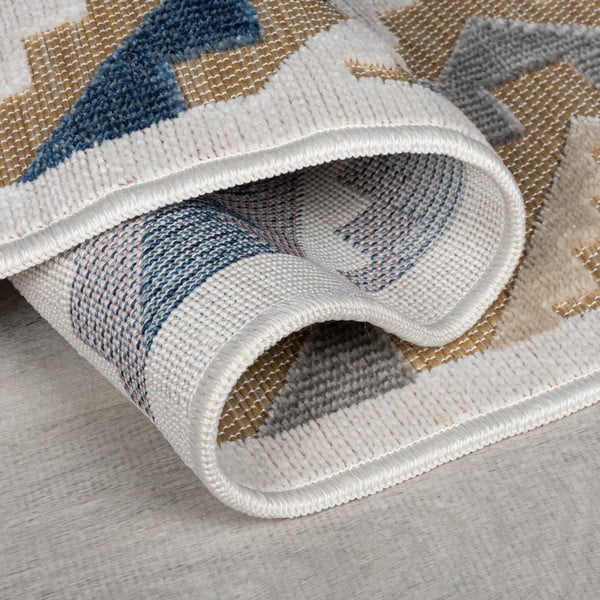 Covor tip traversă de exterior crem 80x230 cm Zion Natural – Flair Rugs-image-2