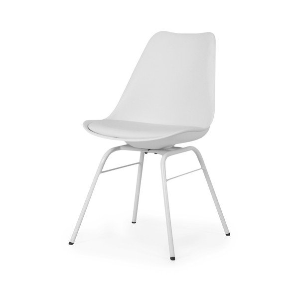Set 4 scaune de dining Tenzo Brad, alb-image-1