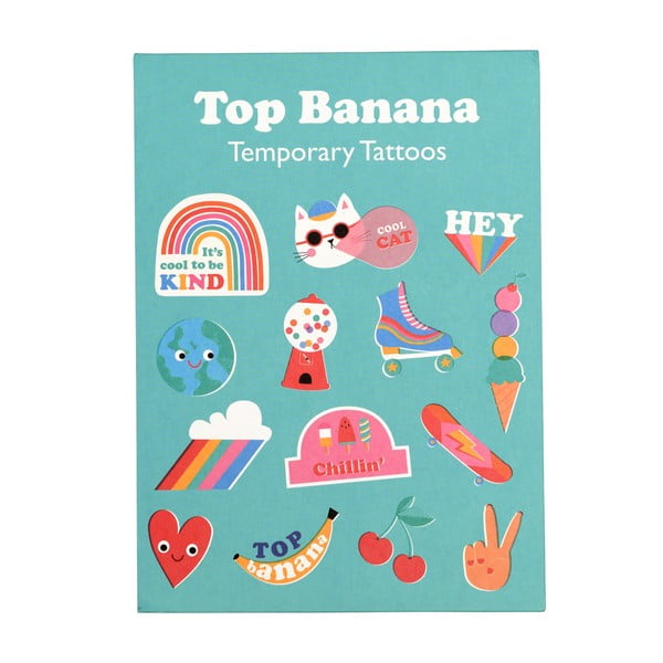 Folie de tatuaje pentru copii Top Banana – Rex London-image-2