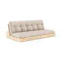 Canapea bej extensibilă 196 cm Base – Karup Design