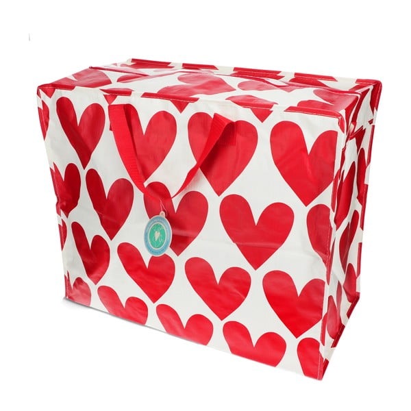 Cutie de depozitare pentru haine din plastic reciclat 58x28x48 cm Hearts – Rex London