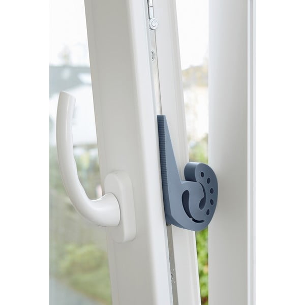 Opritor pentru uși și ferestre Wenko Multi-STOP®, gri-albastru-image-1